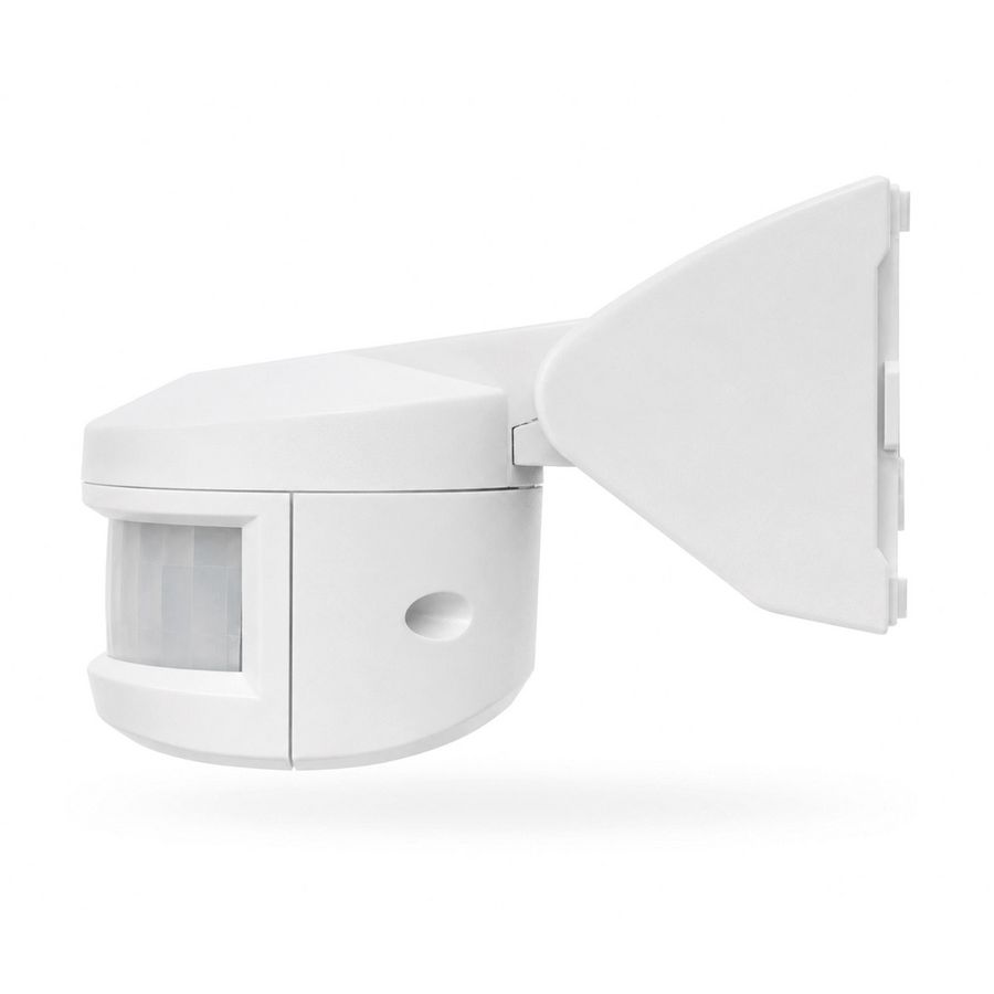Bewegingsmelder opb. IP-65 12-24VAC/ 11-32VDC 1000W wit PIR