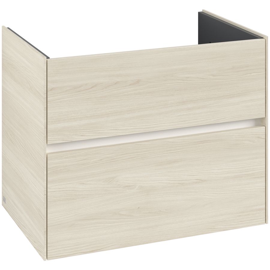 Wastafelonderkast Collaro 761x610x480mm White Oak C14400AA