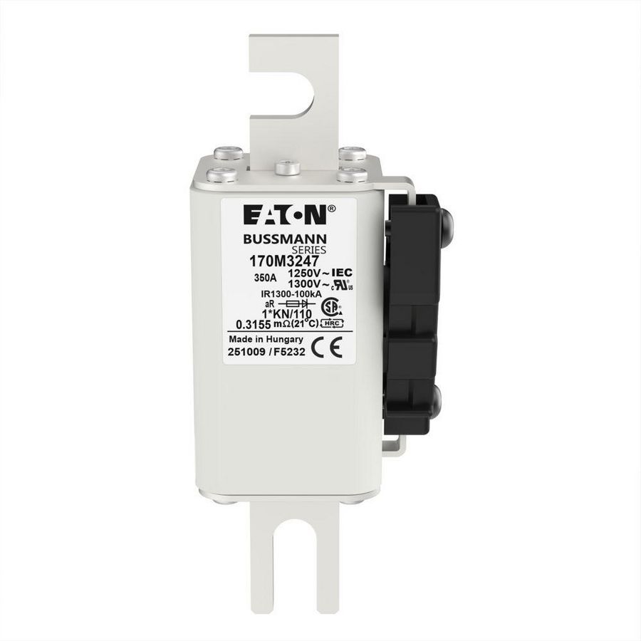 Zekering h. snelheid 350A AC 1250V 100kA compact 1 45 VVE=6