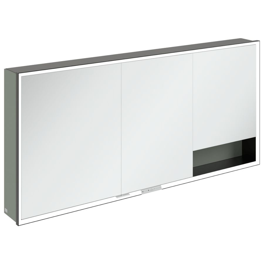 Opbouw Spiegelkast My View+ 1600x750x168mm Soft Green