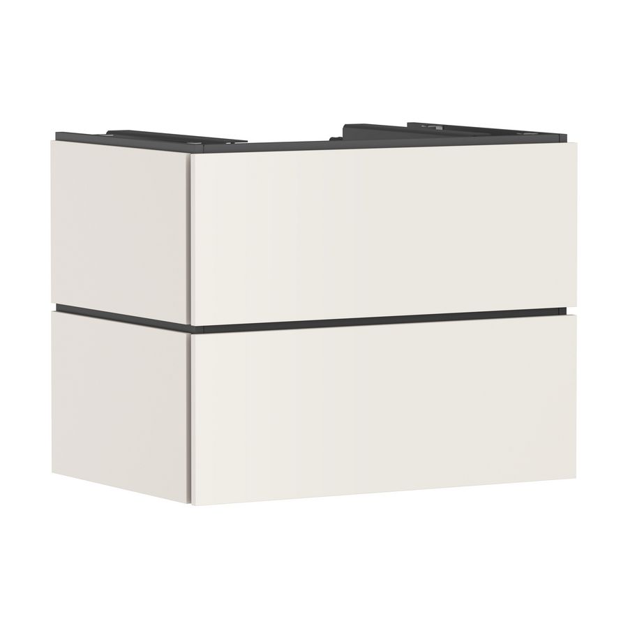Badmeubel Xilesa E 780/550 2 lades waskom/gesl. wastafel SMB
