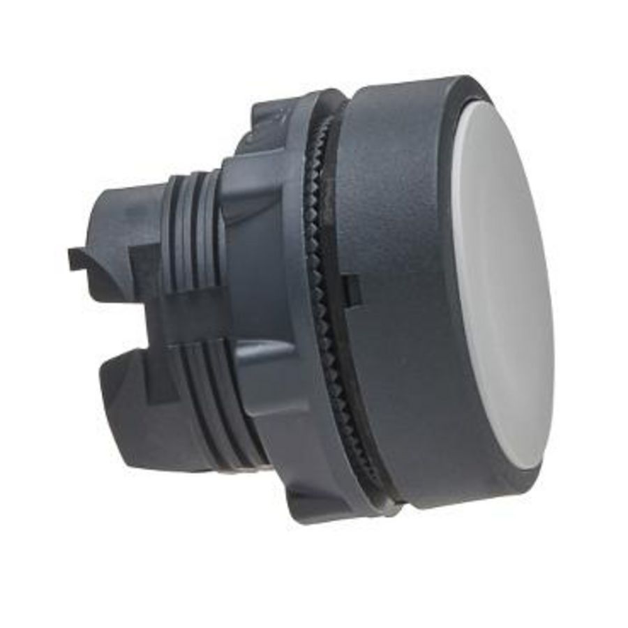 Kop drukknop Verzonken Druk/drukontgr. 22mm Wit Harmony XB5