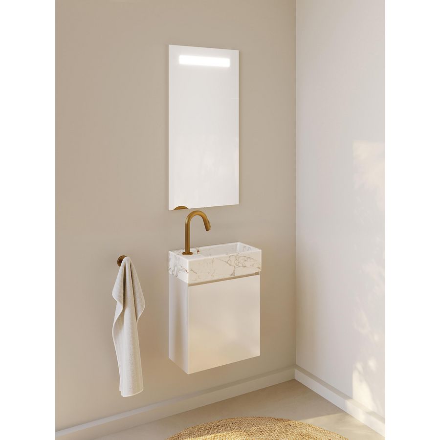 TAB Marm white Tiny Left+BC SPR-UP_20 glossy white