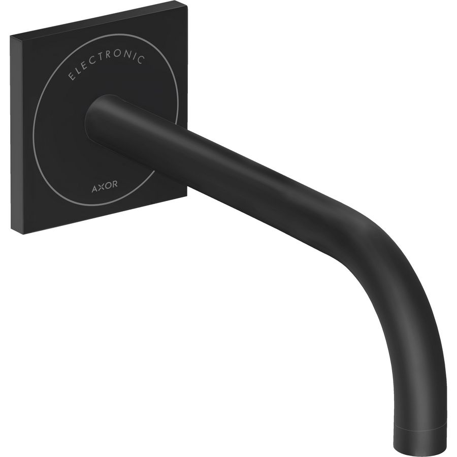 AXOR Uno elektronische wandkraan 220mm mat zwart