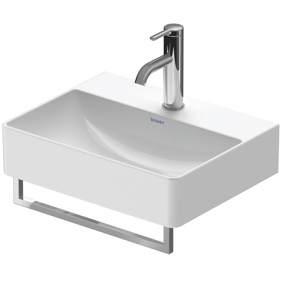 Handdoekhouder lengte: 399mm, Chroom