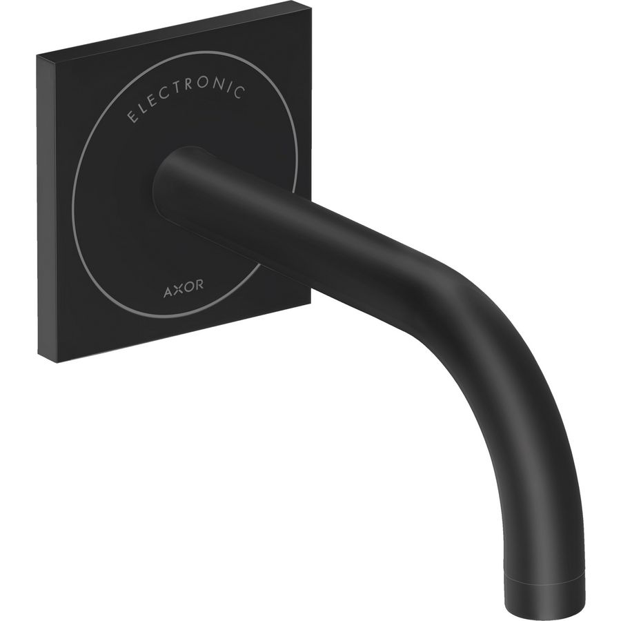 AXOR Uno elektronische wandkraan 165mm mat zwart