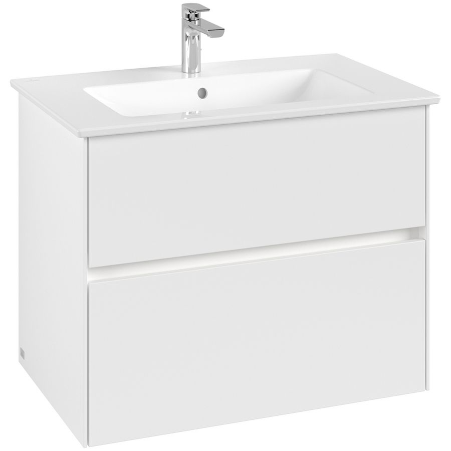 Wastafelonderkast Collaro 761x610x480mm Wh.Matt C144B0MS