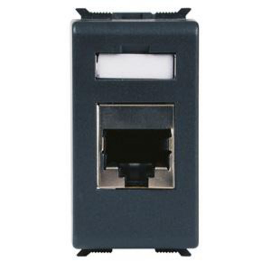 RJ45 CONTACTDOOS-4 PAREN-CATEGORIE 5e FTP-Z. GEREEDSCHAP-1