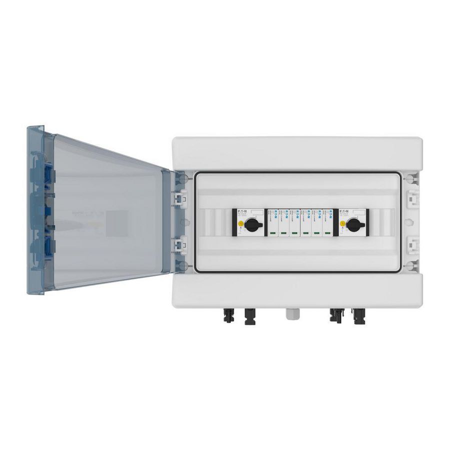 Photovoltaic DC string kast 2x IN+2x OUT PKZ-SOL SPD Type2