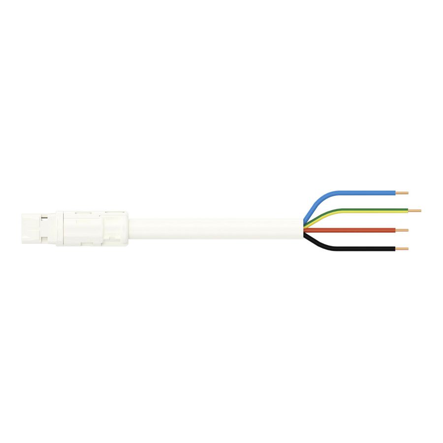 Geconf.aansluitkabel Eca Steker/open einde 774-9994/206-202