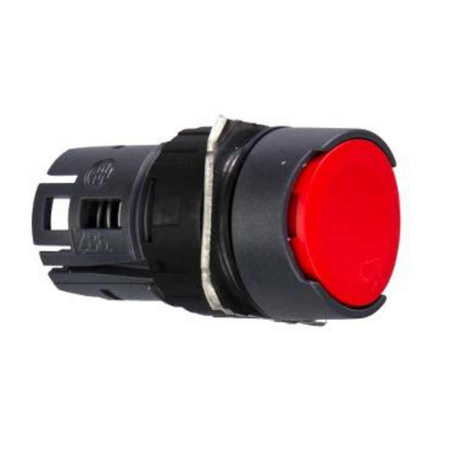 Drukknop Ø16mm Rood