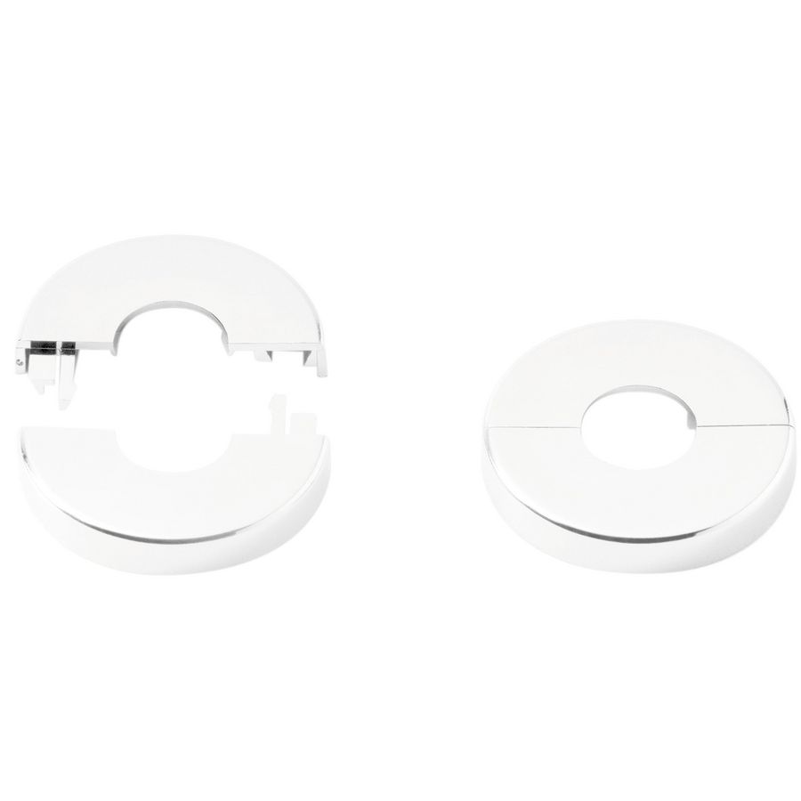 Rozet wit 16mm
