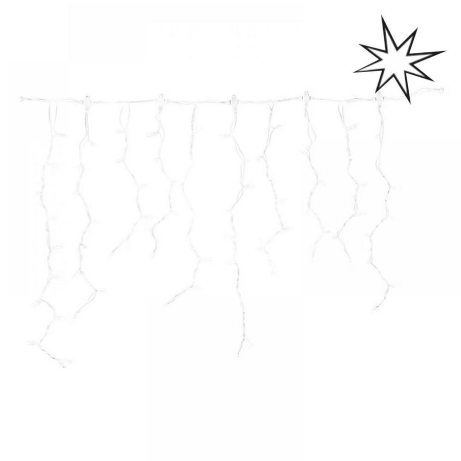 IJspegelverlichting PS230 2x0,8mtr. witte draad 3000K WW&Fl WW