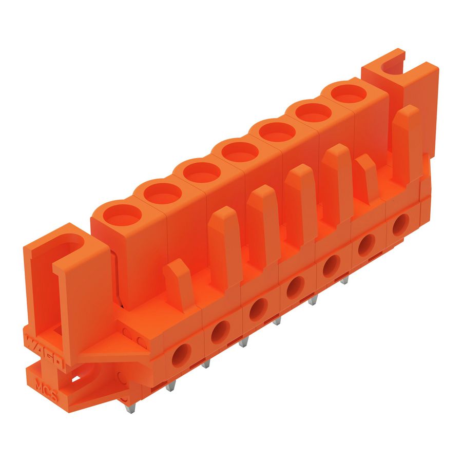 THT FE steker RE raster 5,08mm oranje 232-167/047-000 VVE=50