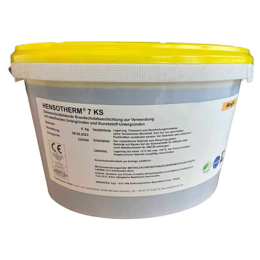 Grafietverf 7KS emmer a 6kg. class.DIN EN 45545-2 2016