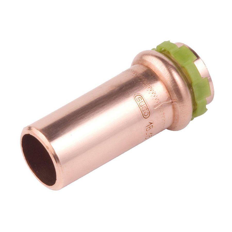 Insteekverloopsok SudoPress Koper spie x pers 22x15mm SP5243V