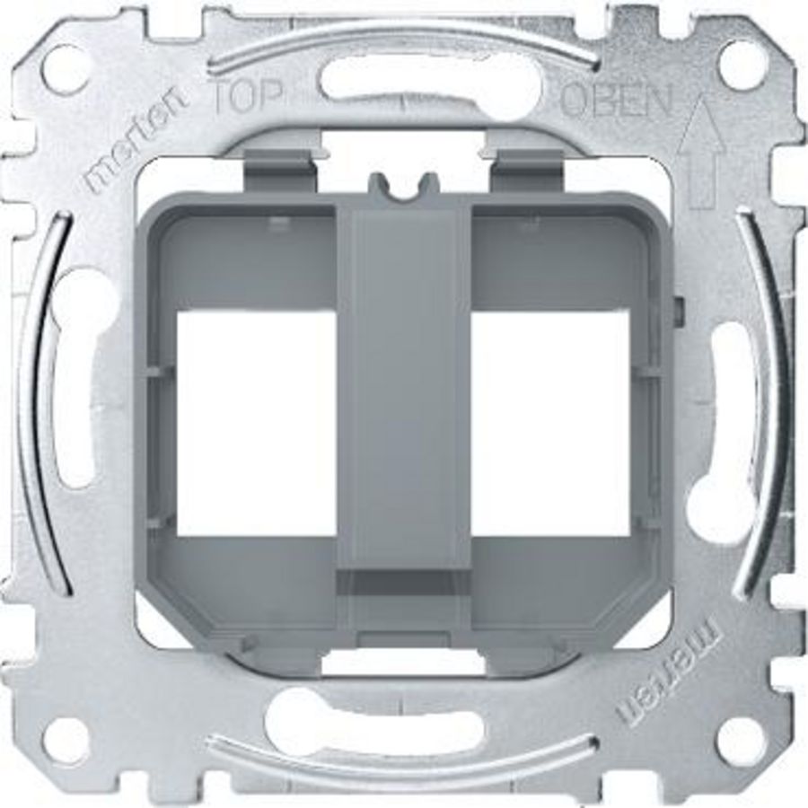 Draagplaat voor RJ45 Transparant