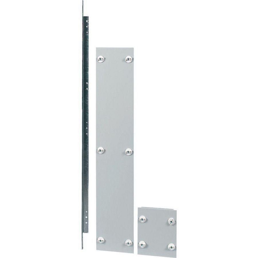 Frontplaat verticaal railsysteem in 200mm compartiment secti