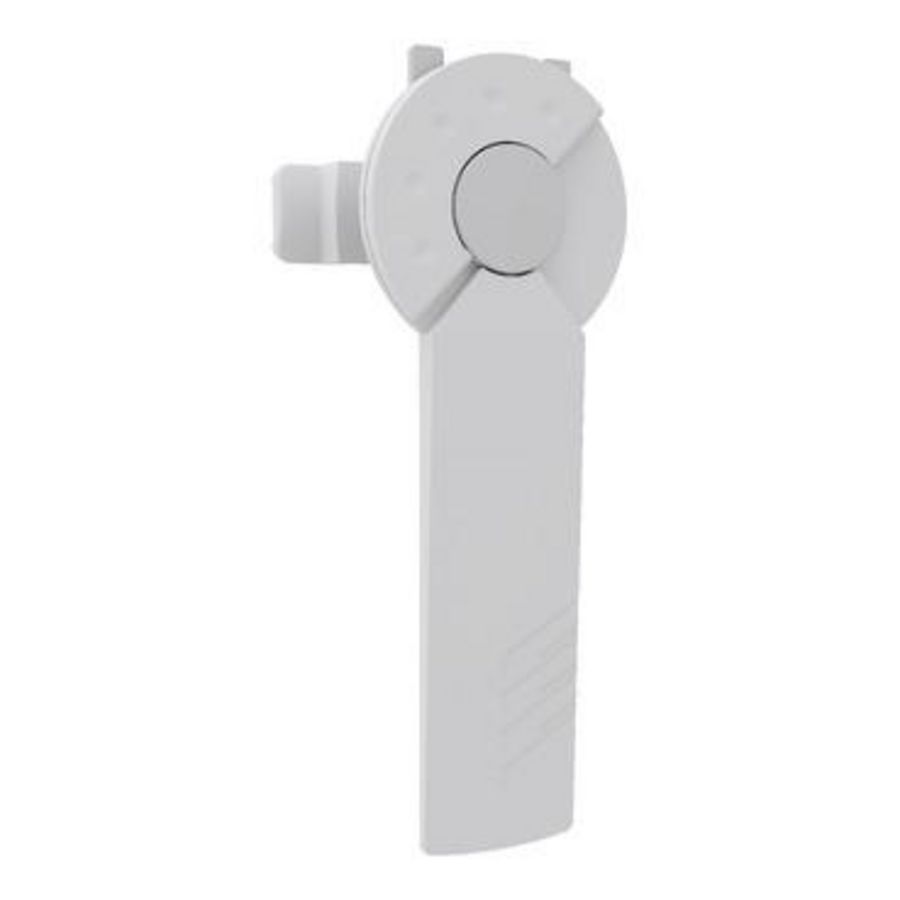 PrismaSeT XL Deurvergrendelplaat Met witte handgreep