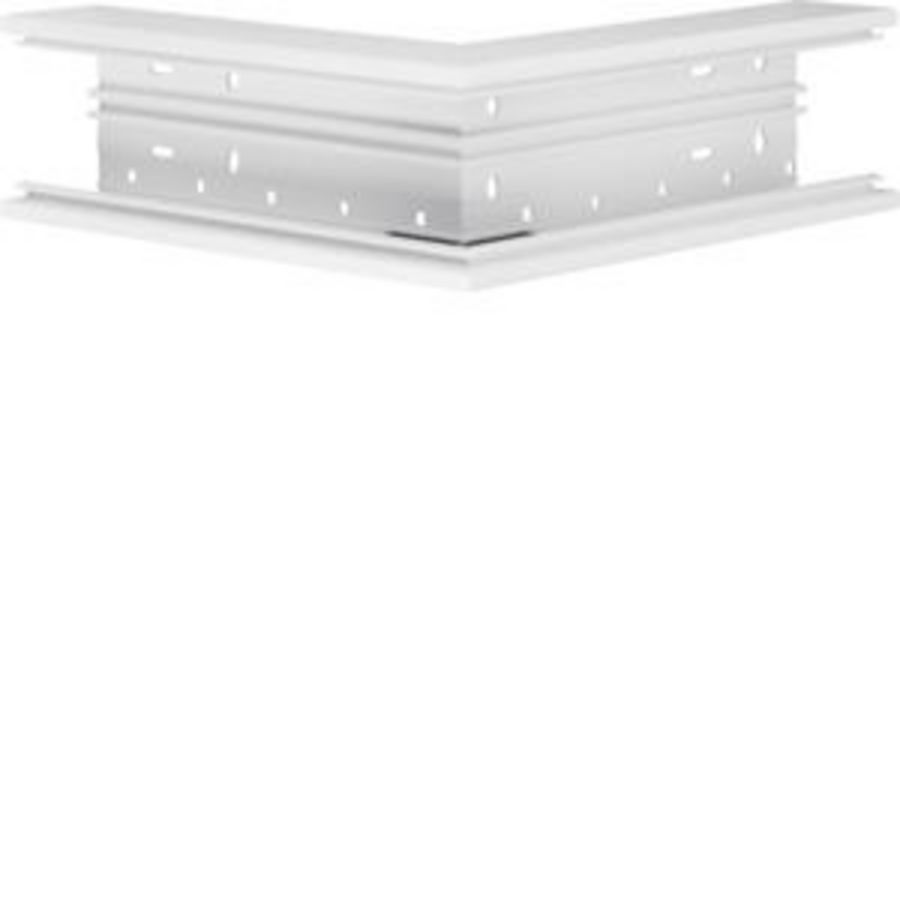 Bodemprofiel buitenhoek BR65 65x100mm verkeerswit