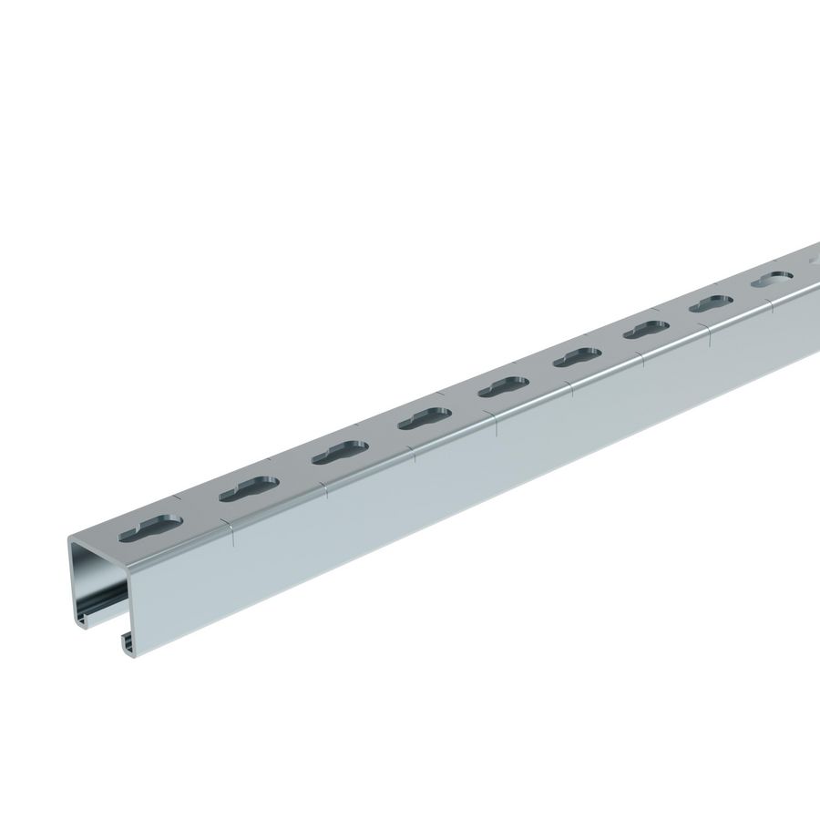 Lengte a 6m. Rail strut S 41x41x2,5 Sdz