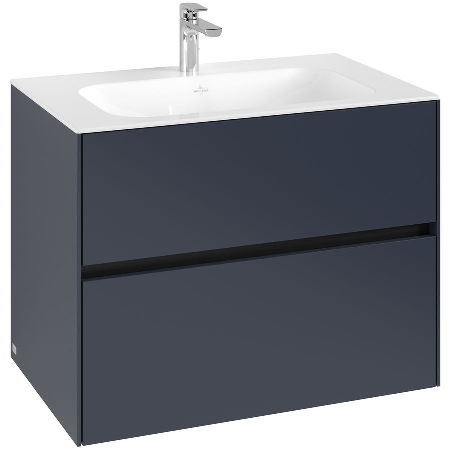 Wastafelonderkast Collaro 796x603x498mm Marine Blue C138B0VQ