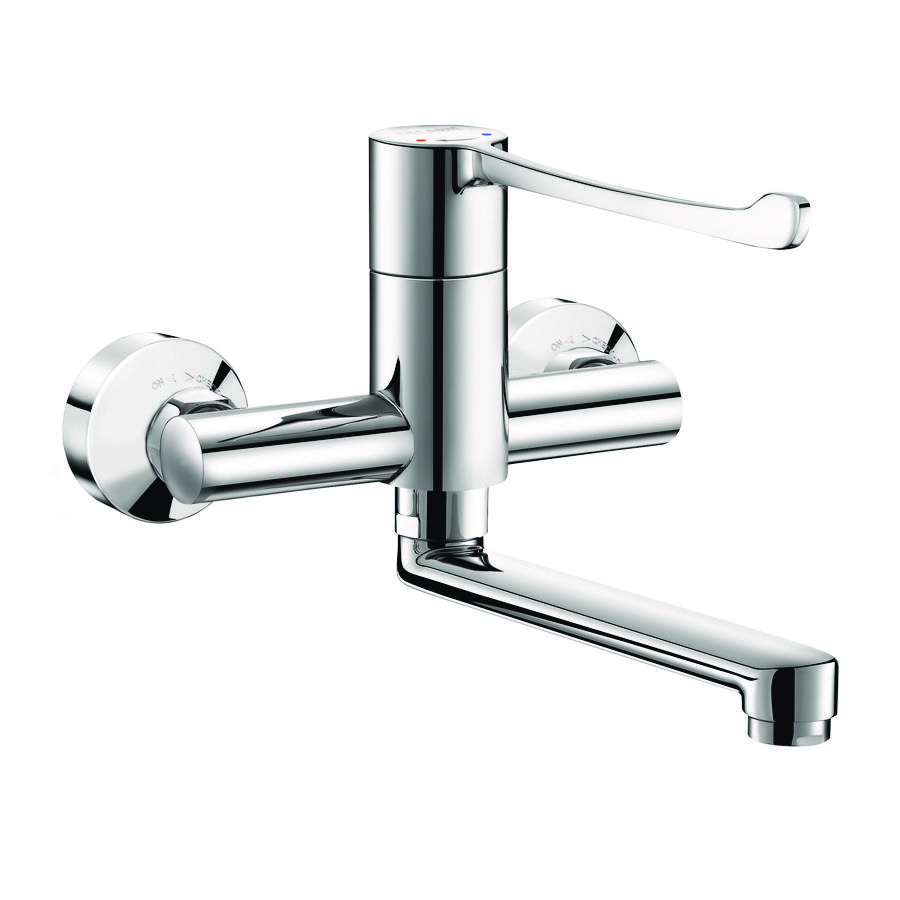 Muurmengkraan uitloop draaibaar L.200 S/C-kop