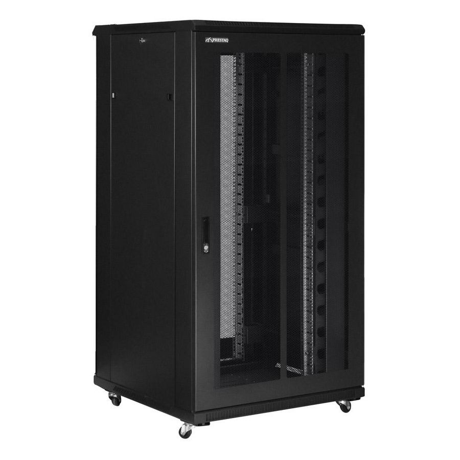 Patchkast 19" D1000xB600x27HU Deur voor en achter geperf.