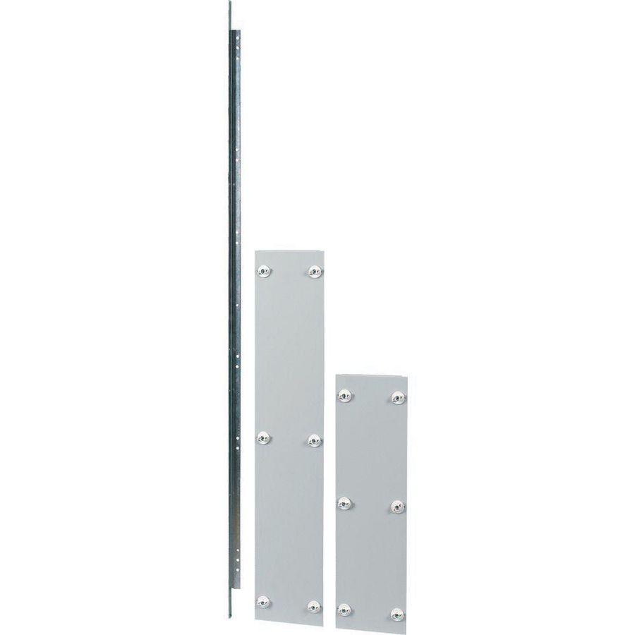 Frontplaat verticaal railsysteem in 200mm compartiment secti