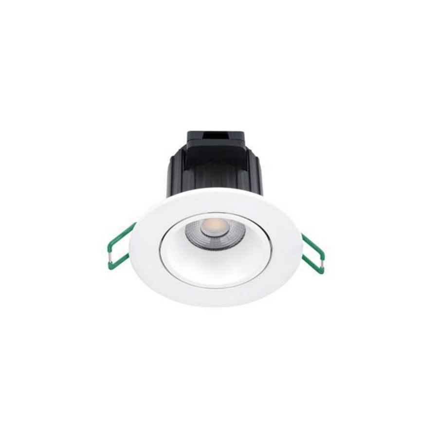 Downlight START SPOT ALU 870lm 3CCT dim IP44 wit