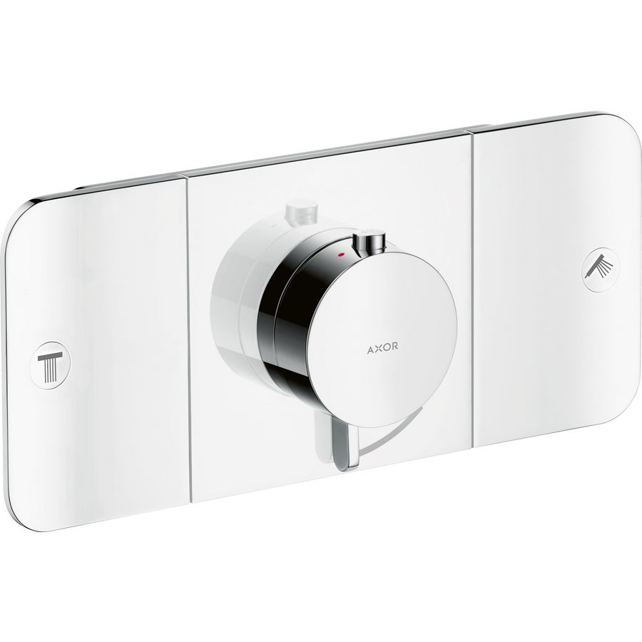 Afbouwdeel AXOR ONE thermostaatmodule 2 douchefuncties chroom