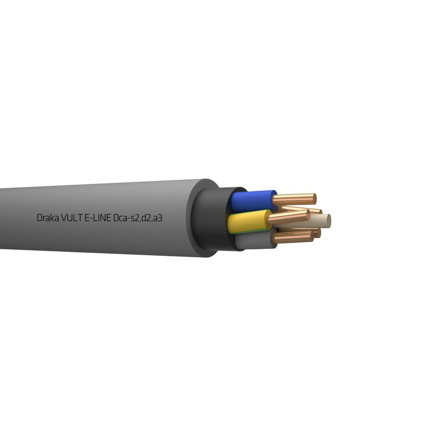 Haspel a 500m. VULT E-LINE Dca 0,6/1kV gy# 5G1,5mm²
