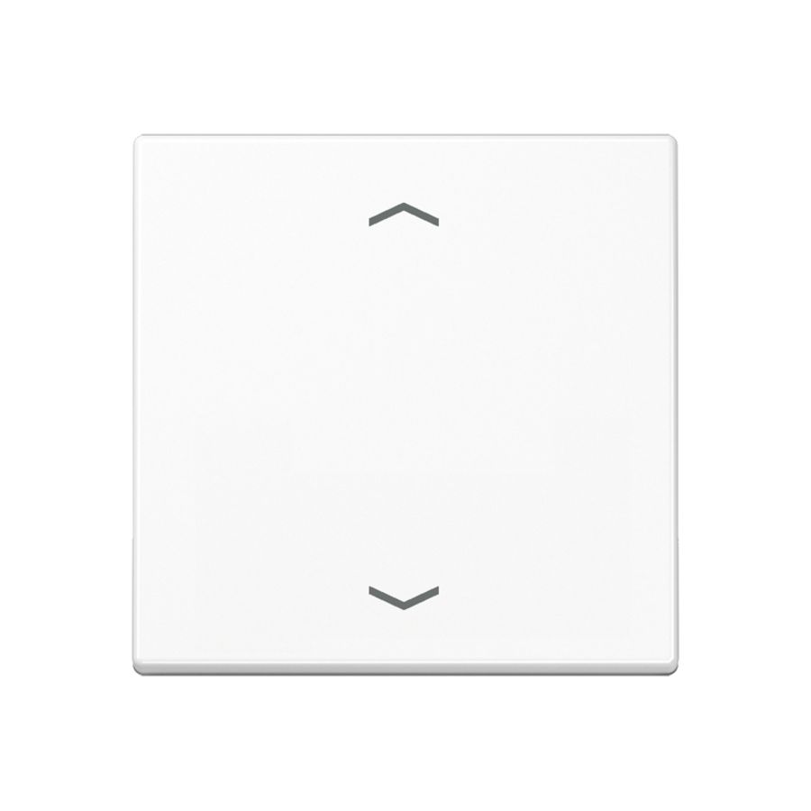Wip alp. wit met pijl voor KNX F10 tast 1voudig A500