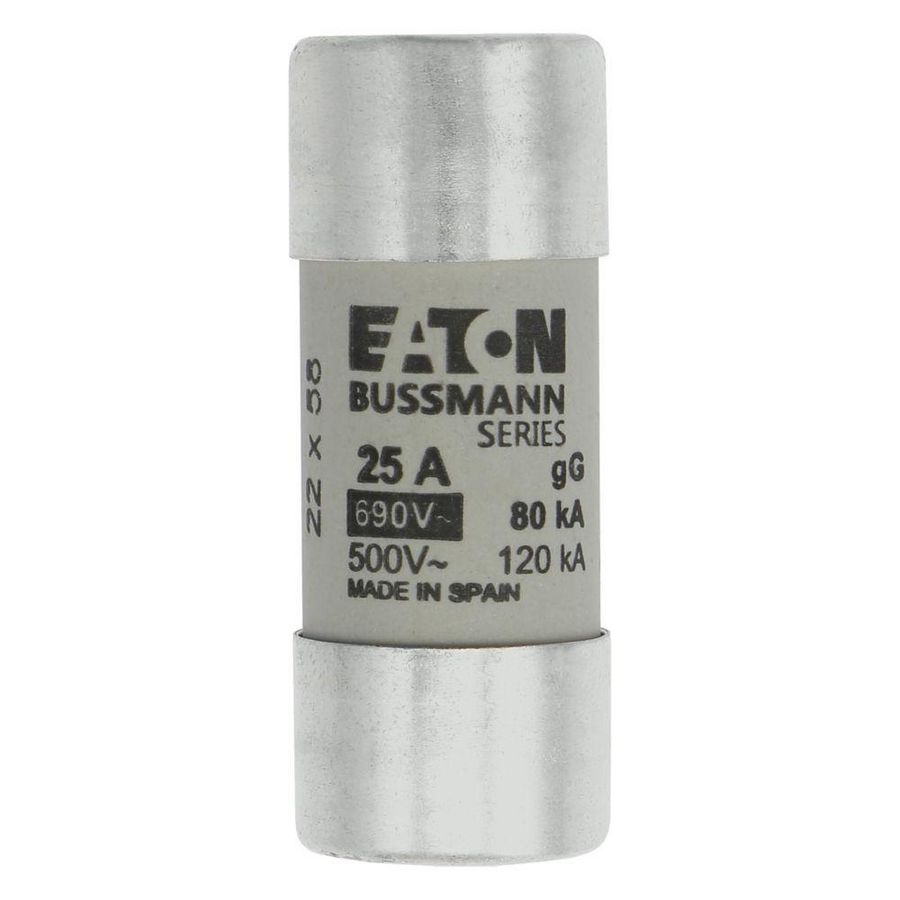 Zekering laagspanning 25A AC 690V 22x58mm gL/gG IEC VVE=10