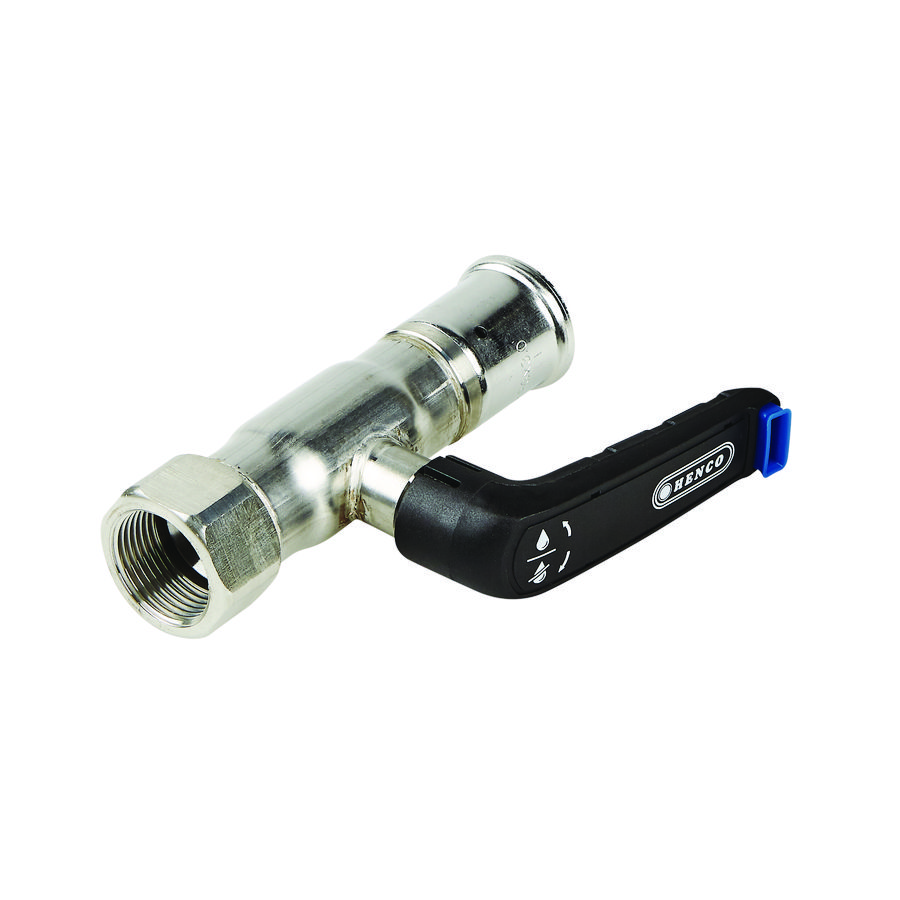 Kogelafsluiter BAP-FFV persaansluiting x bn. 26 x 3/4" met handvat VVE=15