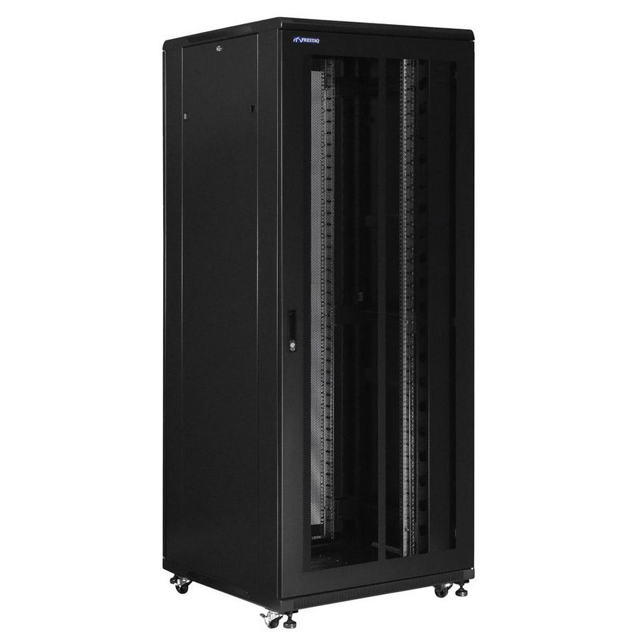 Patchkast 19" D1000xB600x37HU Deur voor en achter geperf.