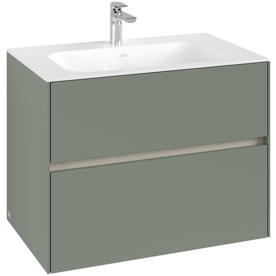 Wastafelonderkast Collaro 796x603x498mm Soft Green C13800AF
