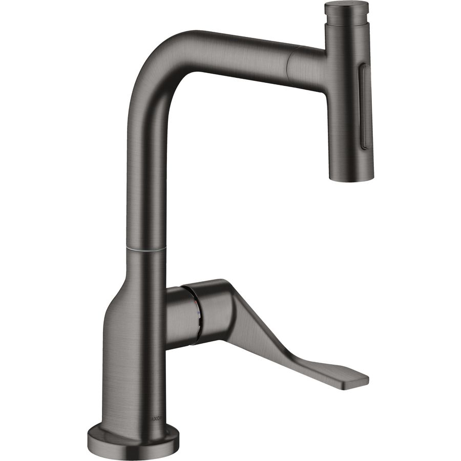 AXOR Citterio 1-hendel keukenmengkraan Uitlp. sBox Select Brushed Black Chrome