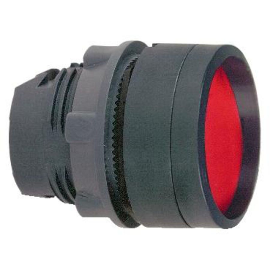 Kop drukknop Ø22mm Verlaagd Terugvering Rood Harmony XB5