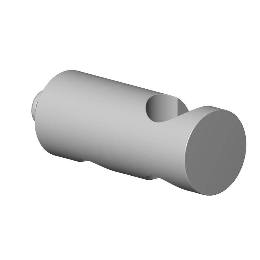 Houder 30x93mm Mat Wit