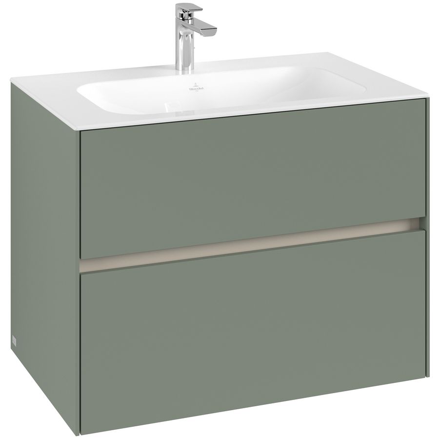 Wastafelonderkast Collaro 796x603x498mm Soft Green C138B0AF