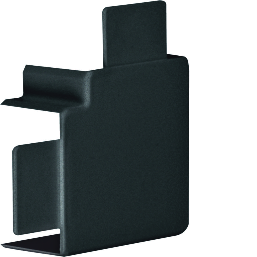 LF vlakke hoek goot 30x45mm halogeenvrij grafietzwart