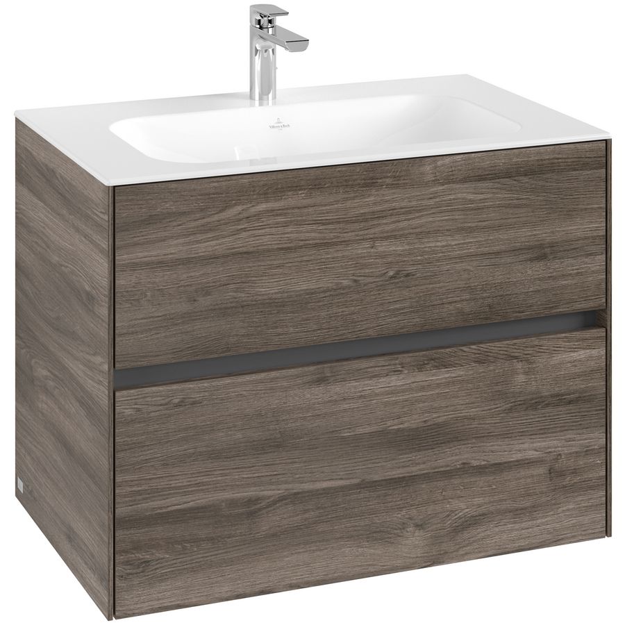 Wastafelonderkast Collaro 796x603x498mm Sto.Oak C13800RK