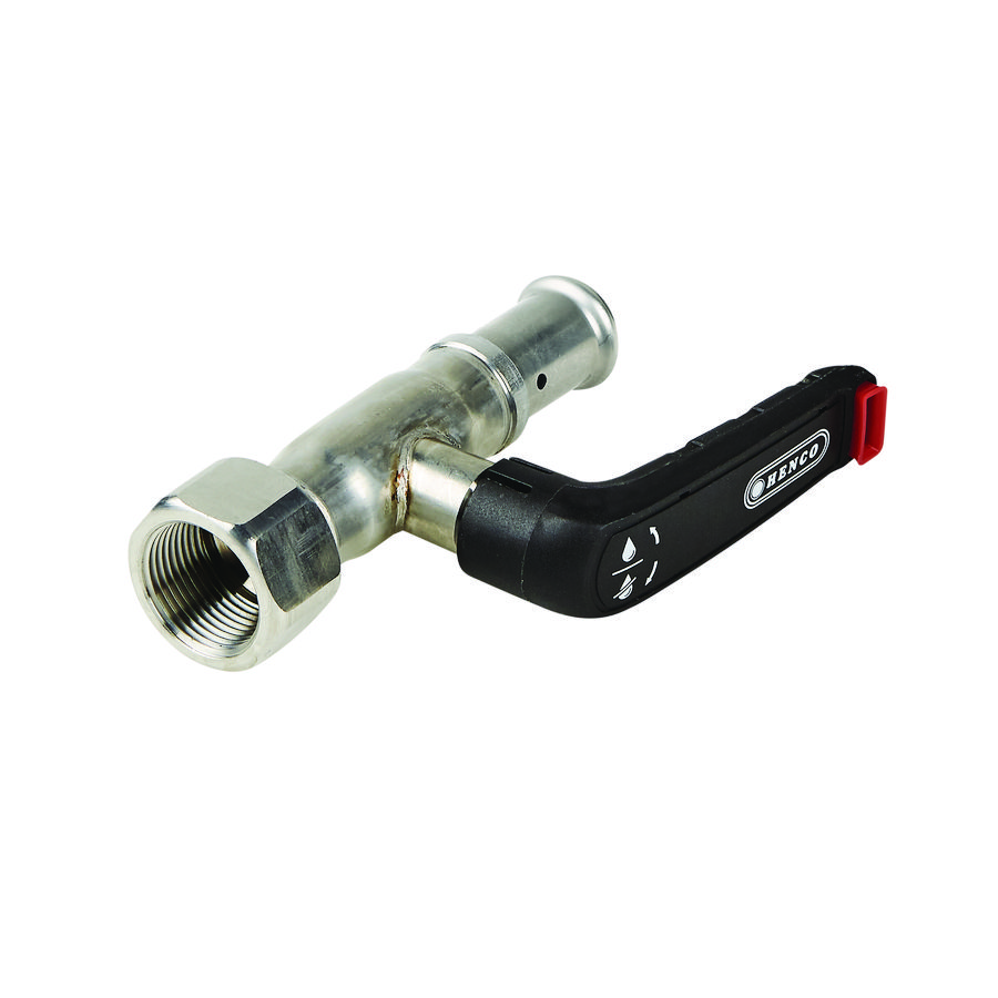 Kogelafsluiter BAP-FFV persaansluiting x bn. 18 x 3/4" met handvat VVE=25