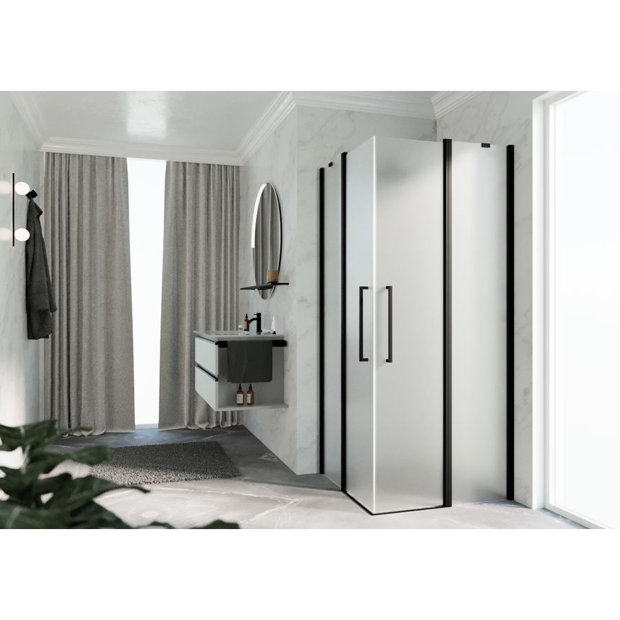 Deel Y2A 1010-1030x2000mm zwart satin