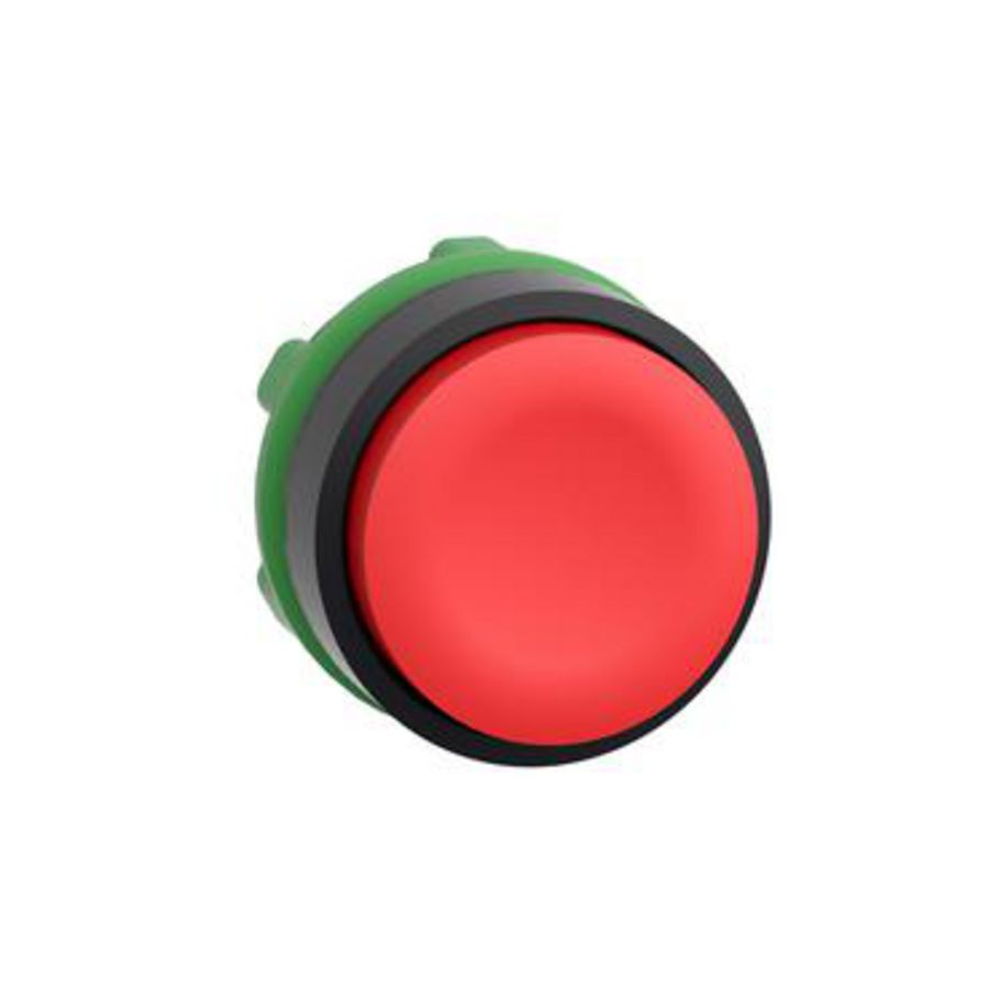 Kop drukknop Verhoogd Terugvering Ø22mm Rood Harmony XB5