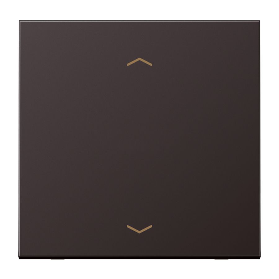 Wip LS-dark met pijl v.KNX F10 taster 1voudig