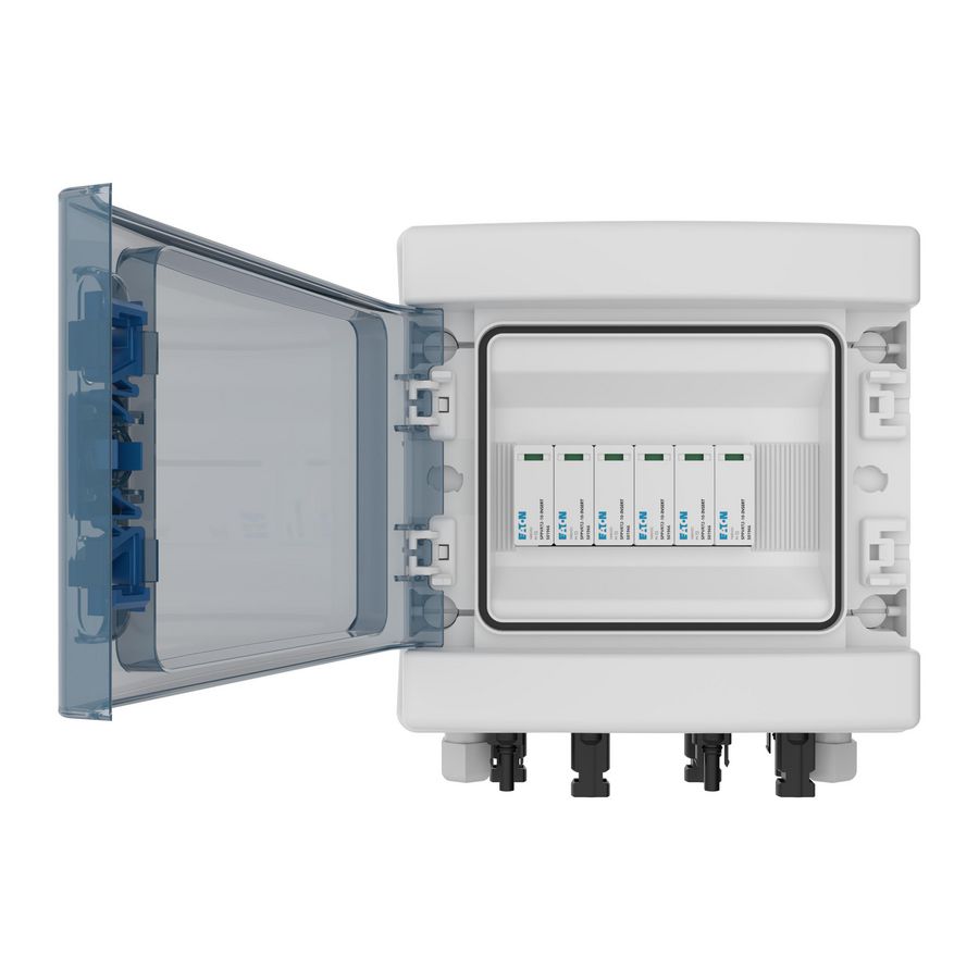 Photovoltaic DC string kast 2x IN+2x OUT SPD Type2 MC4