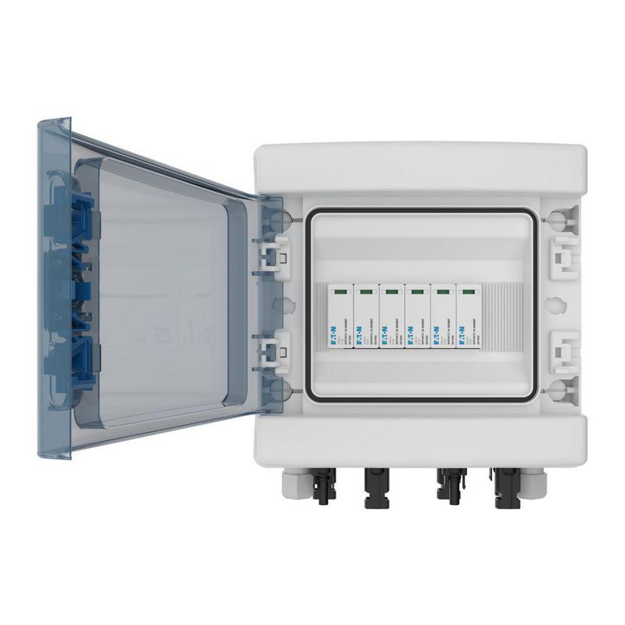 Photovoltaic DC string kast 2x IN+2x OUT SPD Type2 MC4