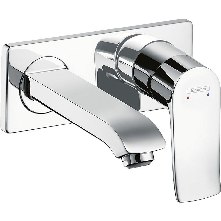 Afbouwdeel Metris 1-hendel inbouw wastafelmengkraan chroom sprong 165mm